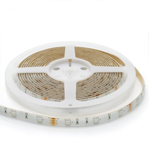 Светодиодная влагозащищенная лента Apeyron 7,2W/m 30LED/m 5050SMD разноцветная 5M 00-41