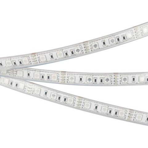 Светодиодная влагозащищенная лента Arlight 14,4W/m 60LED/m 5060SMD разноцветный 5M 029599(2)