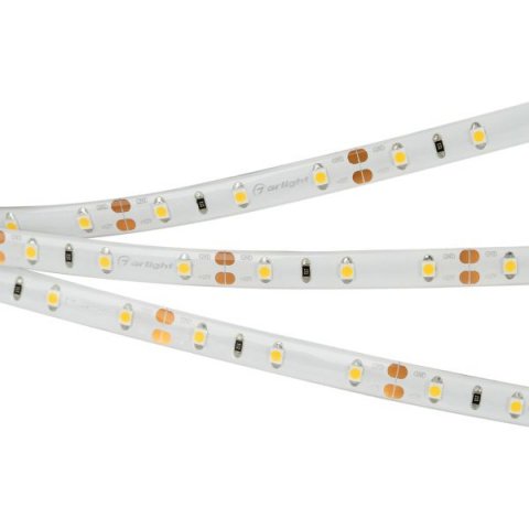 Светодиодная влагозащищенная лента Arlight 4,8W/m 60LED/m 2835SMD холодный белый 5M 016836(2)