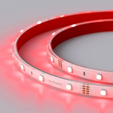 Светодиодная влагозащищенная лента Arlight 7,2W/m 30LED/m 5060SMD разноцветный 5M 026484(2)