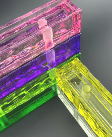 Стеклянный кирпич D27