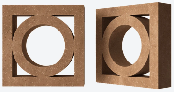 Декоративный бетонный блок OL02