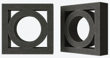 Декоративный бетонный блок OL02