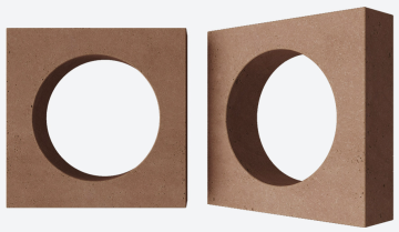 Декоративный бетонный блок OL03