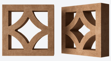 Декоративный бетонный блок OL04