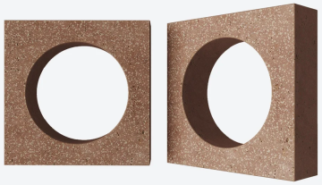 Декоративный бетонный блок OL08 полированный