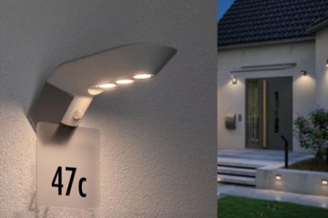 Номер Paulmann Outd Solar Wandl Soley Hausnummer 94253