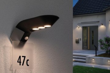 Номер Paulmann Outd Solar Wandl Soley Hausnummer 94253