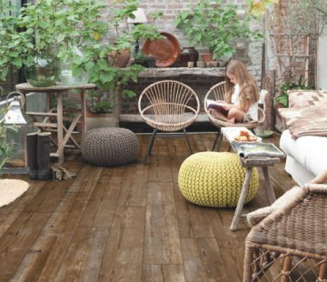 Замковый виниловый пол Quick-Step Pulse Click Plus PUCP40075 Сосна коричневая
