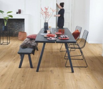 Замковый виниловый пол Quick-Step Pulse Click PUCL40104 Дуб хлопковый натуральный