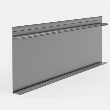 Плинтус скрытого монтажа Pro Design Universal 235 (не анод. алюминий)