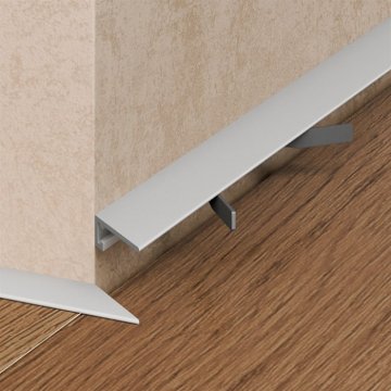 Микроплинтус Mini 7067 Белый RAL 9003 Pro Design 6,15 мм х 15,5 мм х 2700 мм