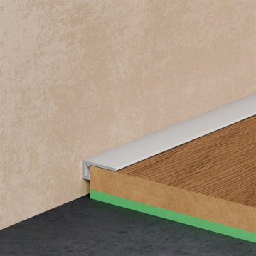 Микроплинтус Mini 7067 Белый RAL 9003 Pro Design 6,15 мм х 15,5 мм х 2700 мм