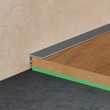 Микроплинтус Mini 7067 (не анадированный) Pro Design 6,15 мм х 15,5 мм х 2700 мм