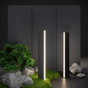Уличный светодиодный светильник Elektrostandard 1538 Techno Led серый a053317