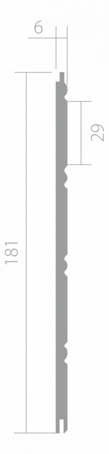 Панель Ultrawood арт. Wain 0001 (813 х 181 х 6) (6 шт/упак)
