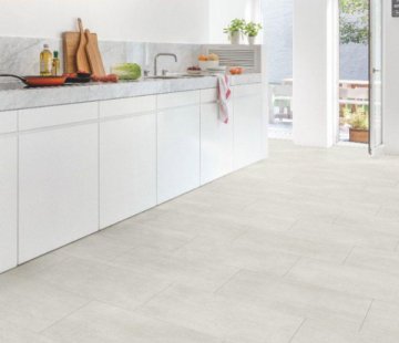 Замковый виниловый пол Quick-Step Ambient Click Plus AMCP40049 Бетон светлый