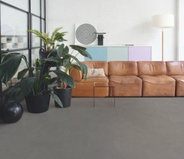Замковый виниловый пол Quick-Step Ambient Click AMCL40140 Шлифованный бетон серый