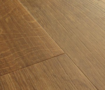 Замковый виниловый пол Quick-Step Alpha Vinyl Medium Planks AVMP40090 Дуб осенний коричневый