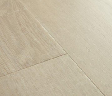 Замковый виниловый пол Quick-Step Alpha Vinyl Medium Planks AVMP40103 Дуб хлопковый бежевый