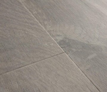 Замковый виниловый пол Quick-Step Alpha Vinyl Medium Planks AVMP40202 Дуб хлопковый тёмно-серый