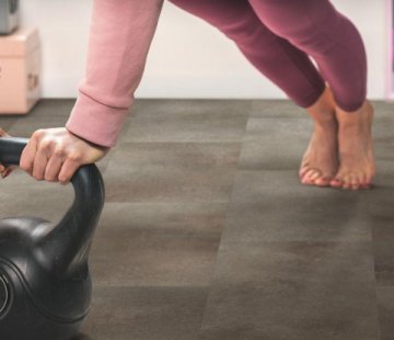 Замковый виниловый пол Quick-Step Alpha Vinyl Tiles AVST40235 Окисленный камень