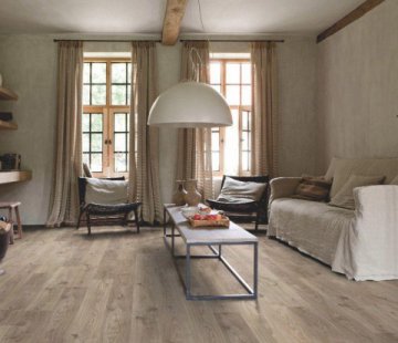 Клеевой виниловый пол Quick-Step Balance Glue Plus BAGP40026 Дуб Коттедж серо-коричневый