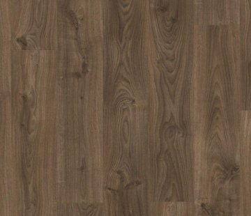 Замковый виниловый пол Quick-Step Balance Click PLUS BACP40027 Дуб Коттедж темно-коричневый