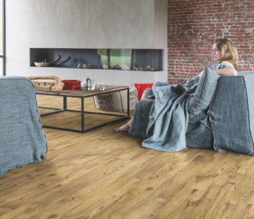 Замковый виниловый пол Quick-Step Balance Click PLUS BACP40029 Каштан винтажный натуральный
