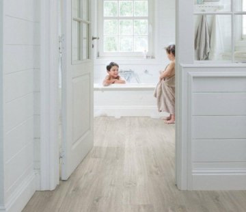 Клеевой виниловый пол Quick-Step Balance Glue Plus BAGP40030 Дуб Каньон серый пилёный