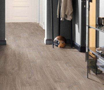 Клеевой виниловый пол Quick-Step Balance Glue Plus BAGP40059 Дуб Каньон тёмно-коричневый пилёный