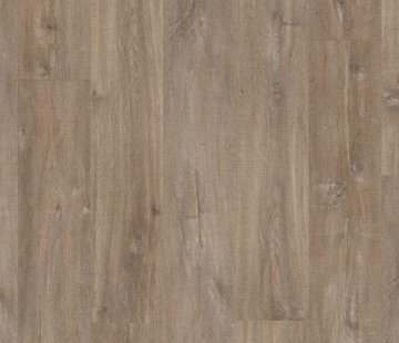 Замковый виниловый пол Quick-Step Balance Click BACL40059 Дуб Каньон тёмно-коричневый пилёный
