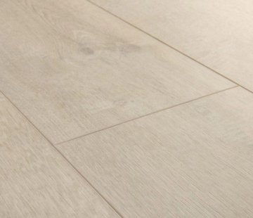 Замковый виниловый пол Quick-Step Balance Click BACL40158 Дуб бархатный бежевый