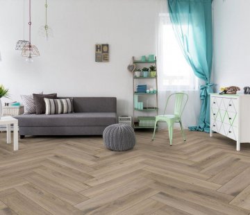 Ламинат Kronoswiss Herringbone D 3766 Дуб Мец