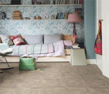 Ламинат Quick-Step Impressive Patterns Ultra IPU4141 Дуб серый теплый брашированный