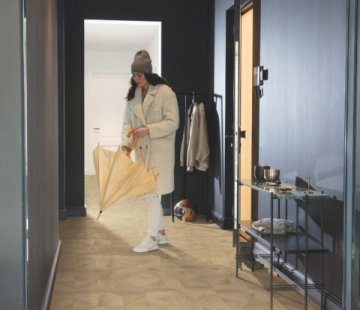 Ламинат Quick-Step Impressive Patterns Ultra IPU4142 Дуб песочный брашированный