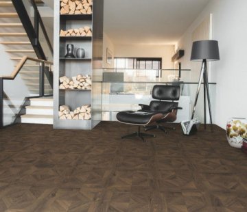 Ламинат Quick-Step Impressive Patterns Ultra IPU4145 Дуб кофейный брашированный