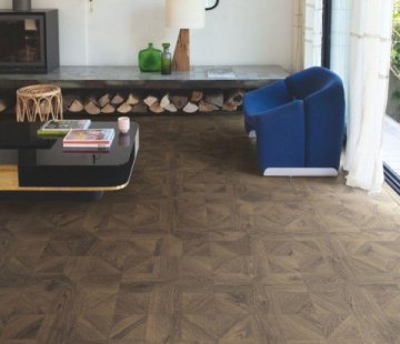 Ламинат Quick-Step Impressive Patterns Ultra IPU4145 Дуб кофейный брашированный