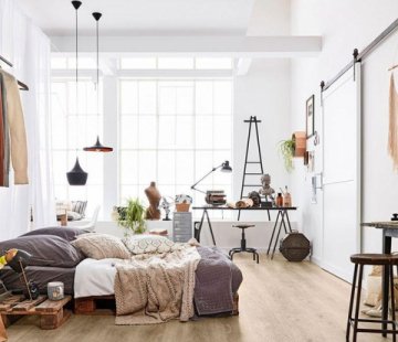 Виниловый пол Wineo 600 Wood XL RLC199W6 Paris Loft