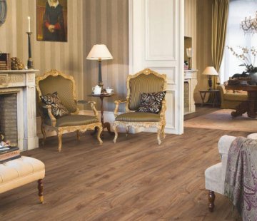 Ламинат Quick-Step Eligna U3461 Дуб шоколадный промасленный