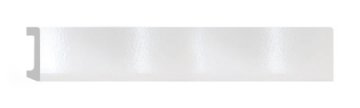D235-114 (80*17*2400мм) белый глянец