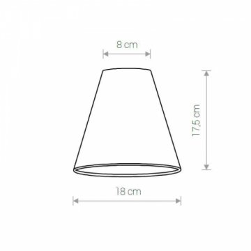 Абажур Nowodvorski Cameleon Cone S 8500