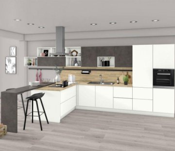Напольное пробковое покрытие Egger Comfort+ Large 10/32 EPC042 Дуб Аритао серый