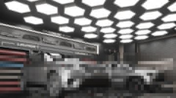 Потолочный светодиодный светильник Siled Hexago 7372431