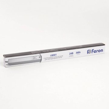 Блок питания для светодиодной ленты Feron LB001 24V 36W IP20 1,5A 48012