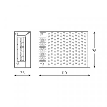 Блок питания Gauss 60W 12V IP20 BT503