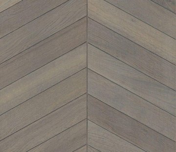 Французская елка Kahrs Chevron Дуб Шеврон серый 60°