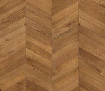 Французская елка Kahrs Chevron Дуб Шеврон светло-коричневый 60°