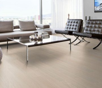 Однополосная паркетная доска Kahrs Life Coconut Cream (150×1810 мм)