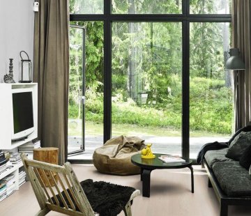 Однополосная паркетная доска Kahrs Life Coconut Cream (150×1810 мм)